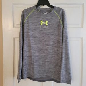 Under Armour Fitted HeatGear Long Sleeve Running Shirt - Size L